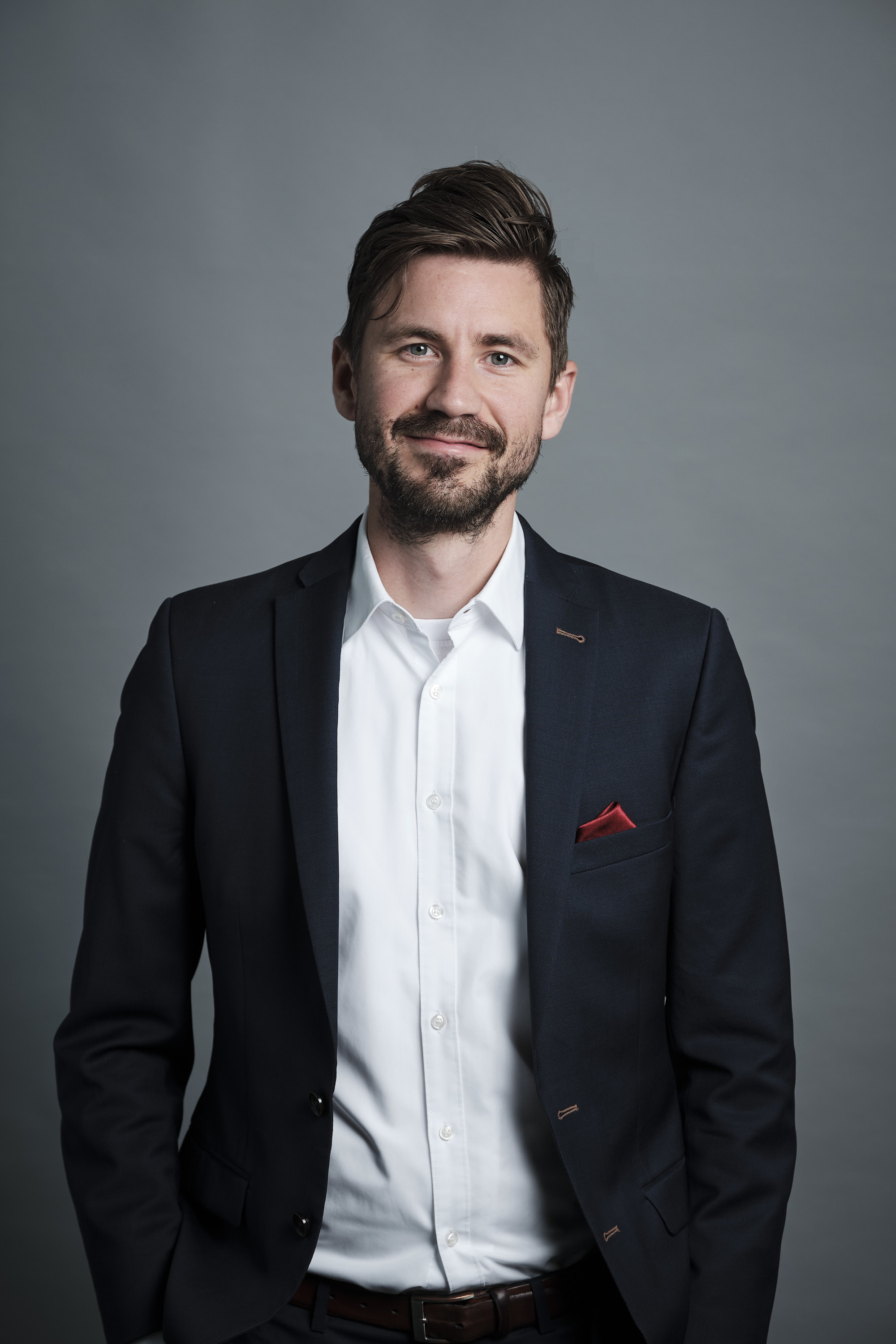 Portraitaufnahme von Sebastian Staffetius